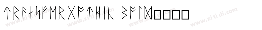 TransferGothic Bold字体转换